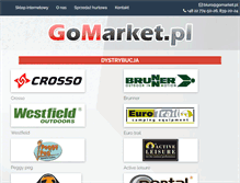 Tablet Screenshot of gomarket.pl